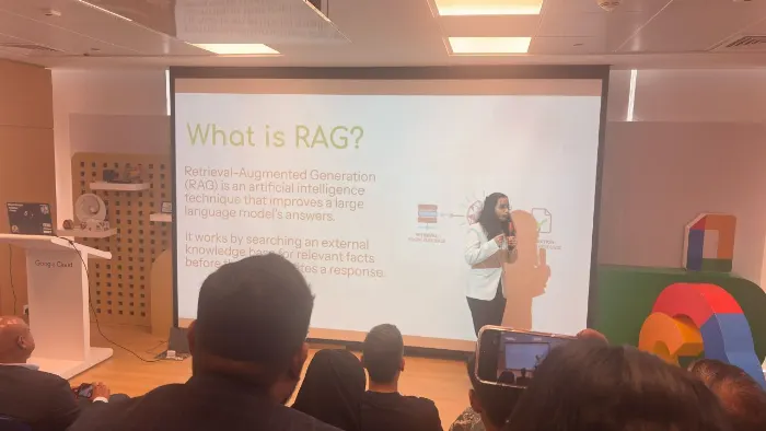 Photo from Introduction to AI - Session 2 | co-organized by the ASIS Qatar Chapter and the Google Developer Groups (GDG) Doha.